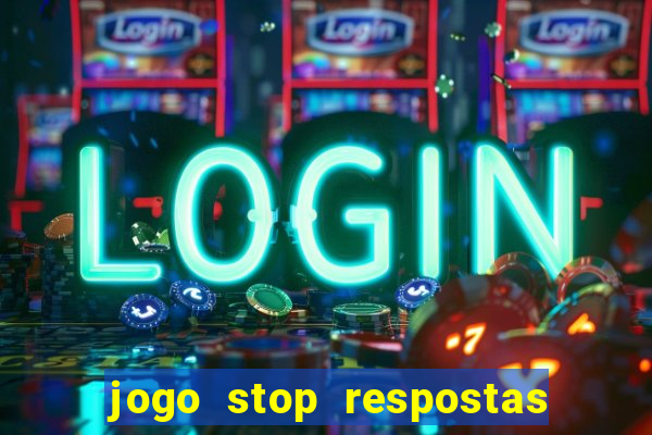 jogo stop respostas de a a z